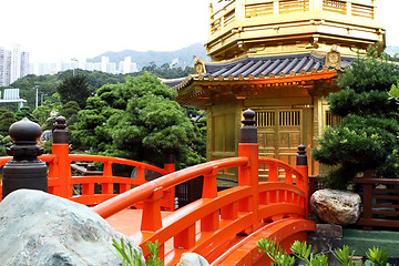 Image showing The Pavilion of Absolute Perfection in the Nan Lian Garden, Hong