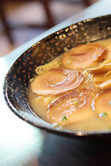 Image showing pork with noodle in japanese style 