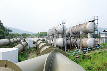 Image showing gas pipe line 