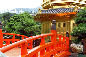 Image showing The Pavilion of Absolute Perfection in the Nan Lian Garden, Hong