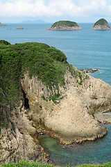 Image showing Sai Wan bay in Hong Kong 