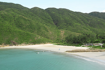 Image showing Sai Wan bay in Hong Kong 