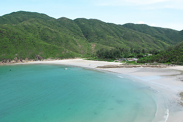 Image showing Sai Wan bay in Hong Kong 