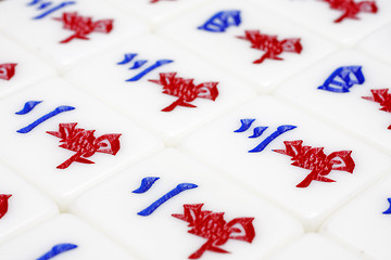 Image showing Mahjong tiles