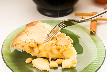 Image showing fresh homemade apple pie