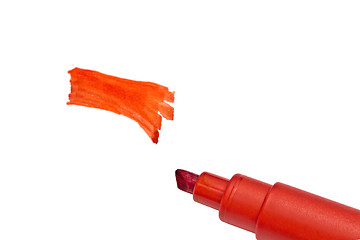 Image showing Red highlighter