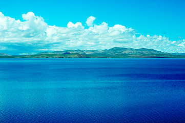 Image showing Blue lake