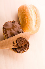 Image showing Bread with chocolate