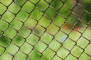 Image showing wire fence