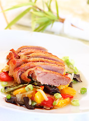 Image showing Roasted duck