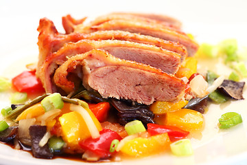 Image showing Roasted duck