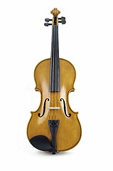 Image showing Isolated italian Violin