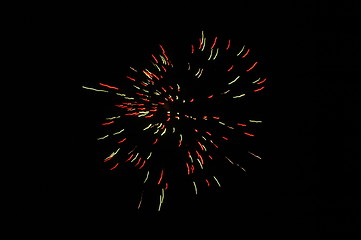 Image showing Multicolor firework 2