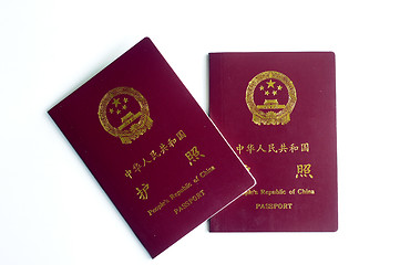 Image showing China passport