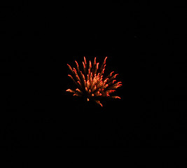 Image showing Red firework 5