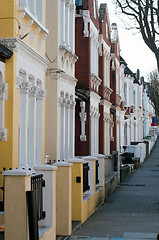 Image showing Typical english buildings