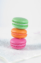 Image showing Macarons on the table