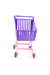 Image showing Conceptual photo with miniature shopping-cart