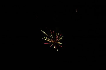 Image showing Multicolor firework