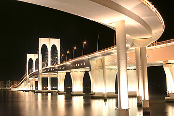 Image showing Sai Van bridge in Macau 