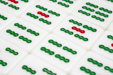 Image showing Mahjong tiles