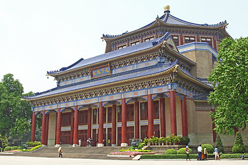 Image showing Sun Yat-sen Memorial Hall in Guangzhou, China 