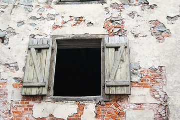 Image showing Opened old window