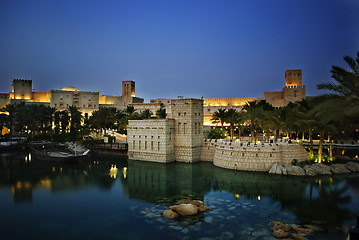 Image showing Madinat Jumeirah in Dubai