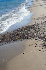 Image showing Greece. Coastline of Aegean sea 