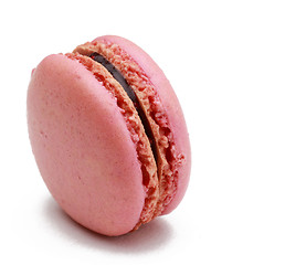 Image showing Pink macaron