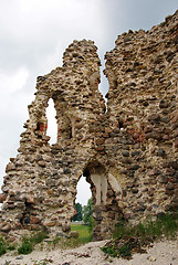 Image showing Ruins of a castle 