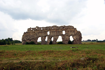 Image showing Ruins of a castle 