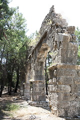 Image showing Aqueduct in Phaselis