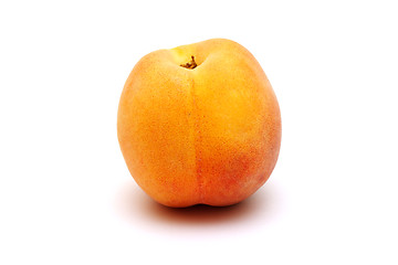 Image showing Foto of peach placed on white background