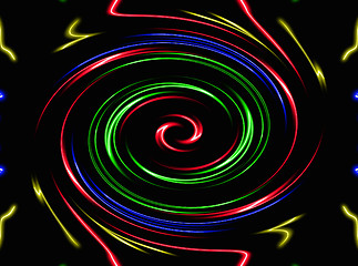 Image showing Abstract background - shone lines