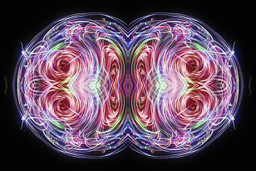 Image showing Abstract background - shone lines