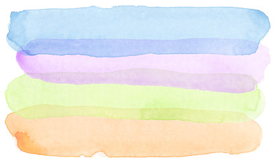Image showing Watercolor backgound