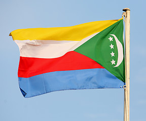 Image showing Comoros national flag