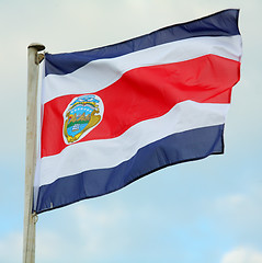 Image showing Costa Rican flag