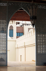 Image showing Arabian entrance