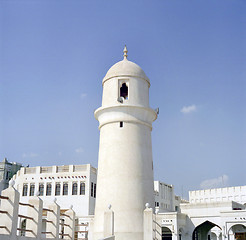 Image showing Qatar minaret