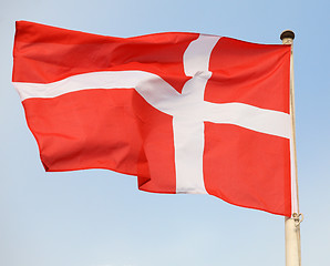 Image showing Danish national flag