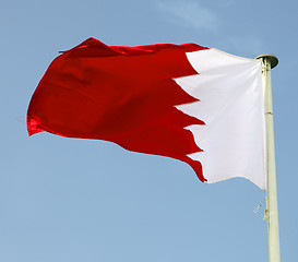 Image showing Bahraini national flag