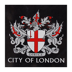 Image showing London coat of arms