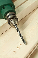 Image showing Wood drill