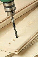Image showing Wood drill