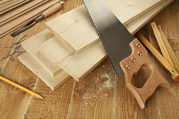 Image showing Wood working