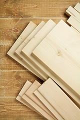 Image showing Wood planks