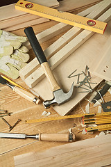 Image showing Wood working