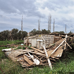 Image showing wooden hut